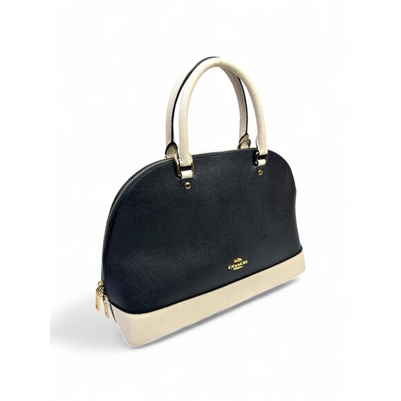 Coach Cora Domed Satchel in Crossgrain Leather W/ Dust Bag - Picture 3 of 16